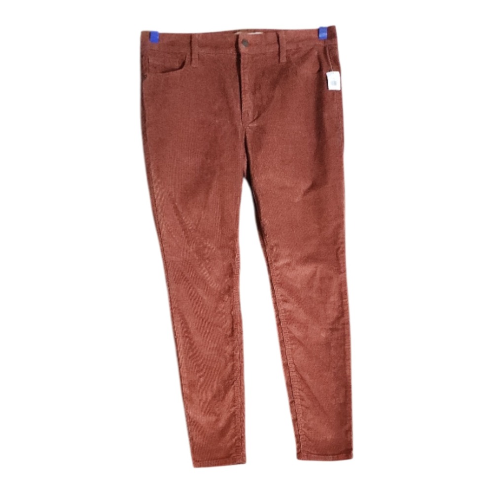 Old Navy Rockstar Super Skinny Corduroy Pants Women's Size 10 terracotta - Picture 2 of 9